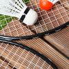 Badminton-Set 8 Federbälle 61 cm 12 Stück.