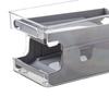 Fridge Organizer Shelf Holder 2 Tiers for Cabinet Drawer Gray