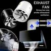 Potente Ventilador de Extracción Silencioso con Súper Succión, Solución de Ventilación para Baño