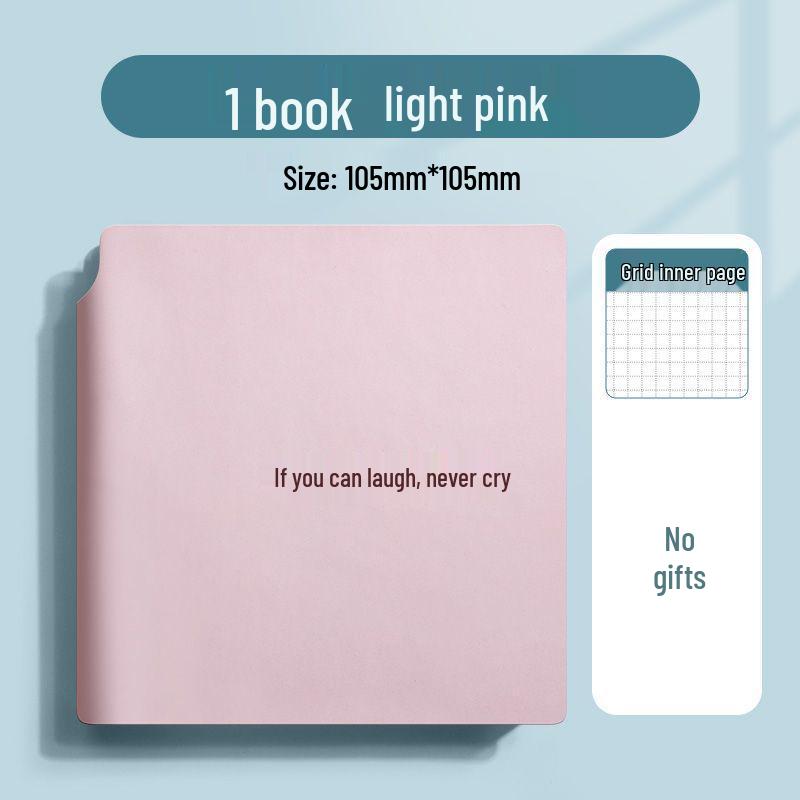 Fickduk: Portabelt rutat anteckningsblock & Praktisk anteckningsbok