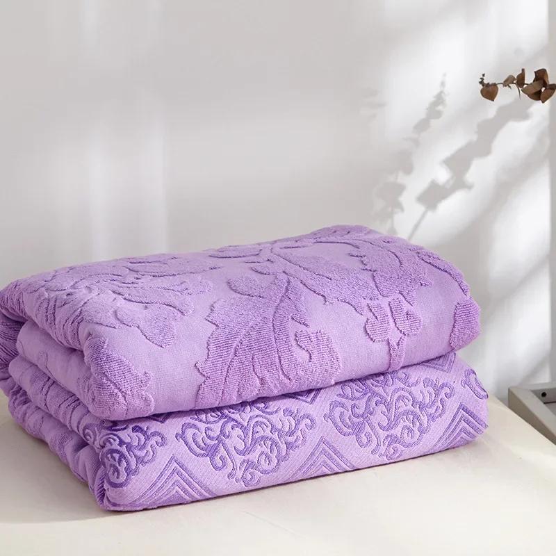Jacquard-Baumwolltuch-Decke für Erwachsene und Kinder, weiche, atmungsaktive Tagesdecke, Bettwäsche, Sommer-Überwurfdecken für Sofa/Bett