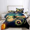 Comforter Anime Japanese Dragon Ball Z Son-Goku Child Bedding Set Bedclothes 3D Print Kids Boy Girl Quilt Gift
