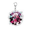 New Game Cookie Running Acrylic Fun Keychain Shadow Milk Pure Vanilla Cookie Pendant Keyrings Fans Gifts Bag Hanging Accessories
