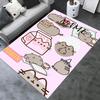 Pusheen, Milk, Witch Office Carpet Soft Polyester Entrance Carpet Washable Non slip Machine Washable