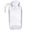 Jug for Drinks Water Juice Lemonade Glass Narrow Lid for Refrigerator 1.8L