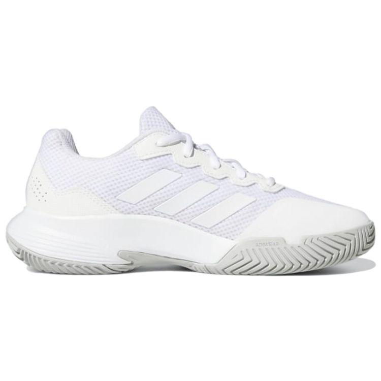 adidas GameCourt 2.0 White Grey Women Sneakers Cloud-White Grey-Two GW4971