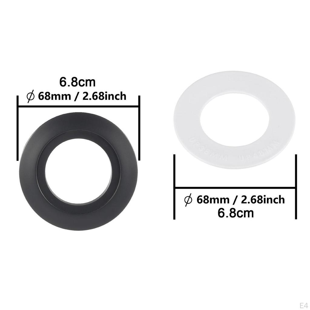 38mm To 48mm 58 Toilet Button Converter Plate, Gasket, Rings, Replacement, Flush