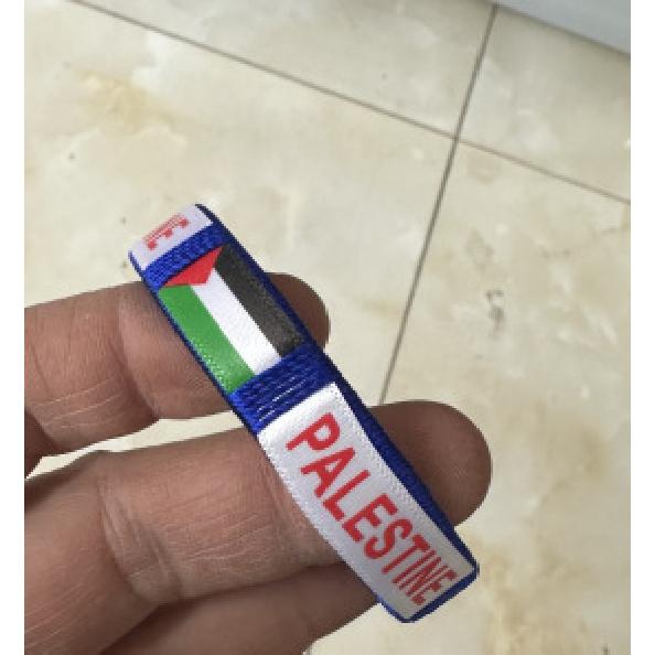 2026 World Cup Flag Bracelet Spain Sports Wristband Embroidered Bracelet Fan Supplies