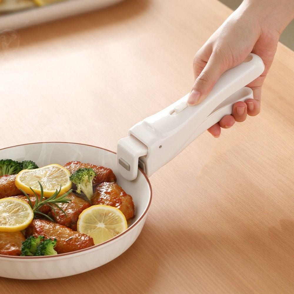 Heat-Resistant Anti-Scald Clip Non-Slip Plate Lifter Kitchen Tools Pan Gripper  Kitchen Use