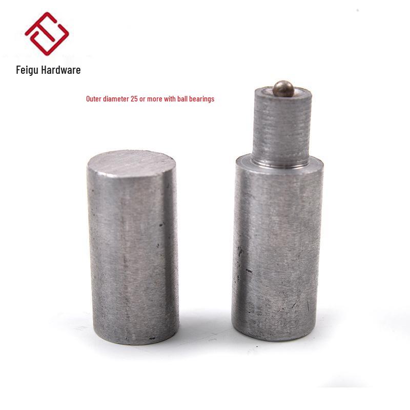 Abnehmbares zylindrisches Türband aus Kohlenstoffstahl, 8/10/12/16/20 bis 50 mm