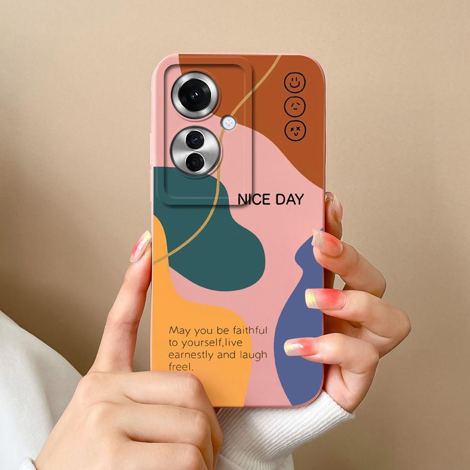 Für OPPO A59 A2M A1i Realme 12x Telefonhüllen Matt Flüssiges Weiches Silikon Mode Karomuster Stoßfest Hochwertige Beliebte Rückseitenabdeckung Schale für OPPO