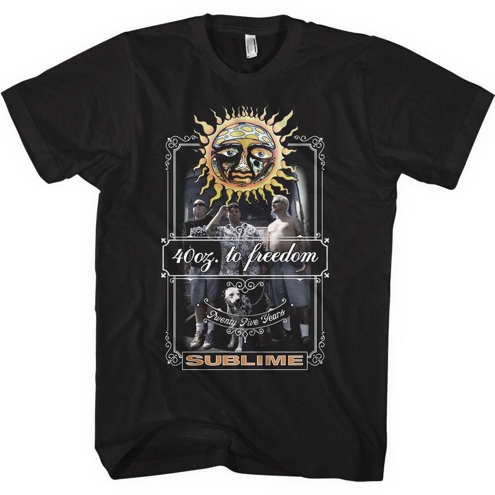 Футболка унисекс Sublime 25 лет S чёрный