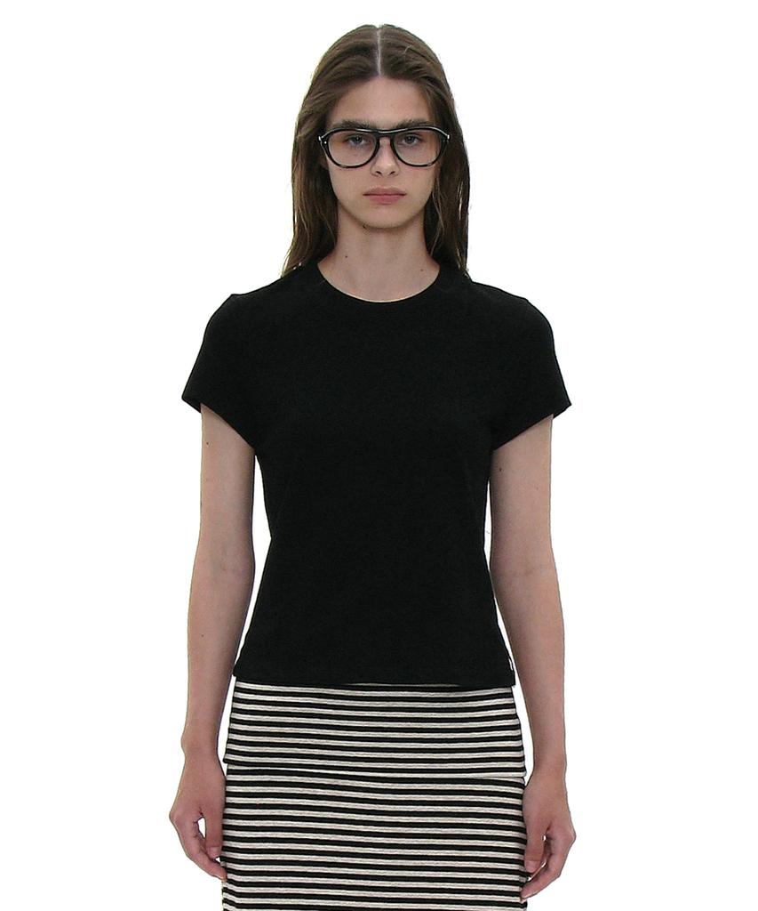 PARTIMENTO WOMEN Pwc Cotton Cap Sleeve Tee_6 Colors