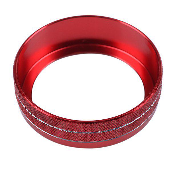2-Piece Red Aluminum AC Control Knob Covers for Ford Ye