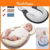 Cuscino modellante per la testa del neonato con design anti-arrotolamento per favorire il sonno del bambino.