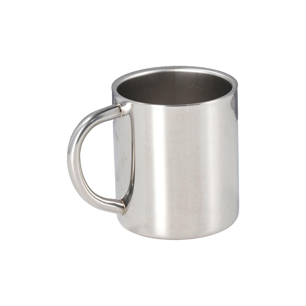 High-end 304 Stainless Steel Coffee Cup Set Minimalist Heat Resistant Tea Cup Set with Spoon Drop-resistant Coffee Mug Cafe