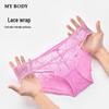 Mybody Women's Lace Mid-Low Waist Briefs