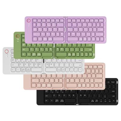 B023 Bluetooth Foldable Universal Mini Keyboard for Tablets, Phones, and Computers - Portable & Rechargeable