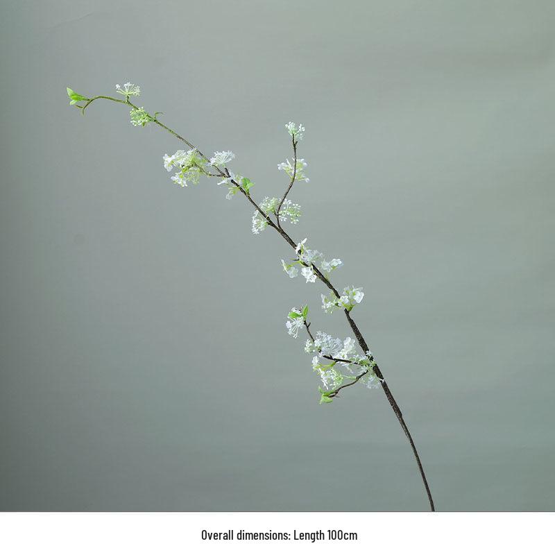 

Искусственный шелковый цветочный композиция из ивы снежной для декора интерьера