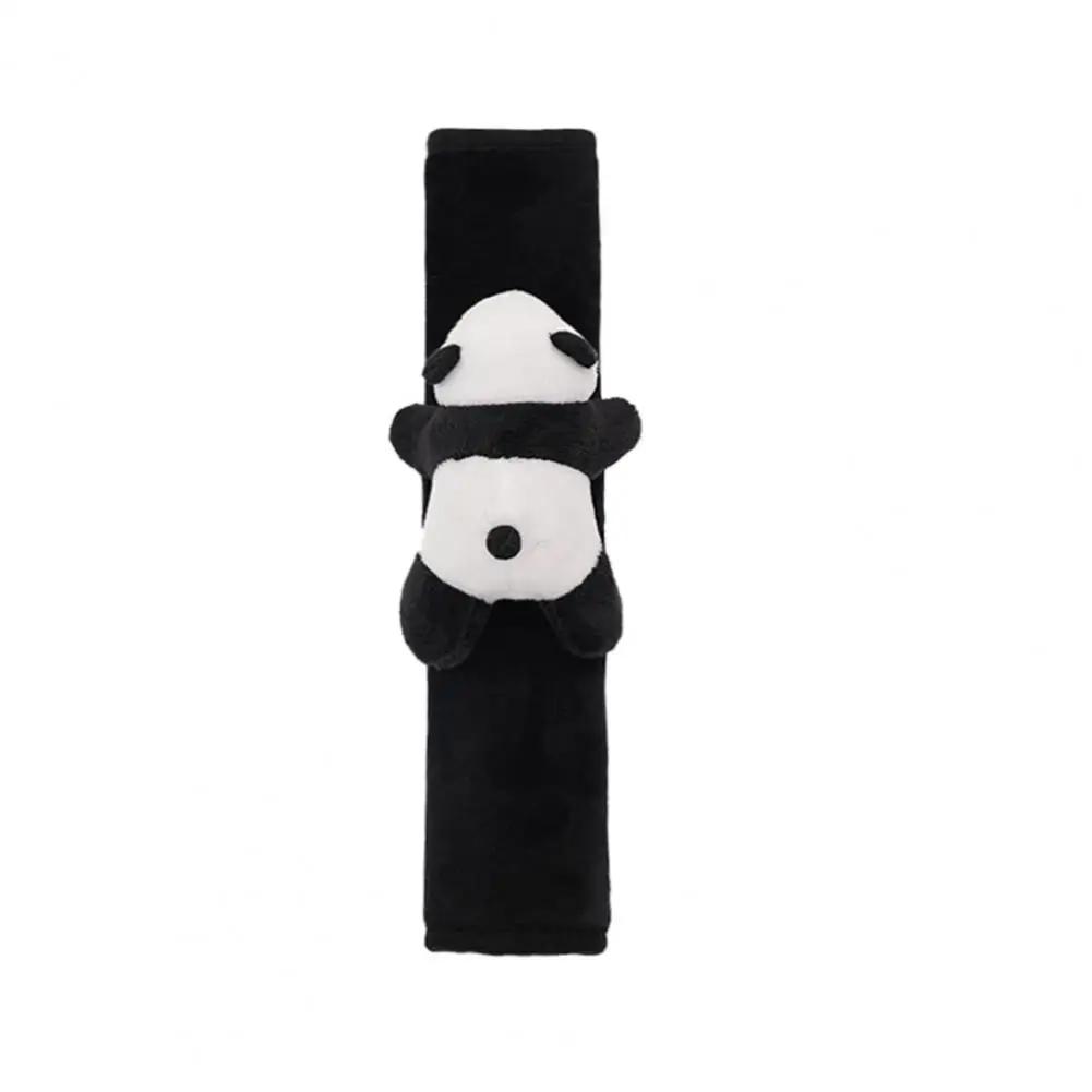 Various Plush Panda Interior Accessories Protective Cover Gear Shift Collars Steering Covers Neck Pillow Seat Belt Accessories