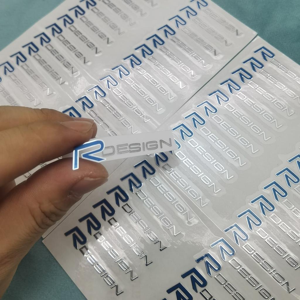 2Pcs Aluminum Car Central Control Emblem, Car Door Inner Wrist Sticker, Car Door Window Badge for XC90 XC70 XC60 XC40 V90 V60 V50 V40 S60 S90 S80 C30