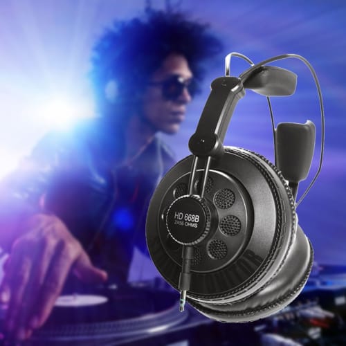 Superlux Semi-Open Professional Monitor Headphones HD668B