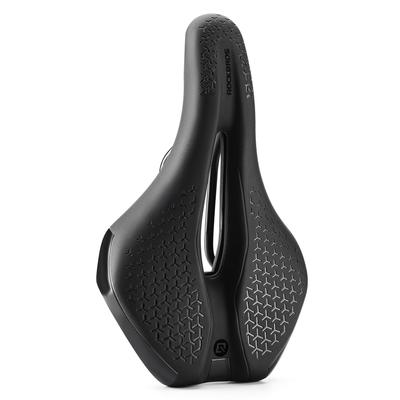ROCKBROS Bicycle Saddle Saddle Low Shock Sports Water Wave Road Mountain Cross Black Cushion, Repulsion, Painless, Absorption, Saddle, Perforated,