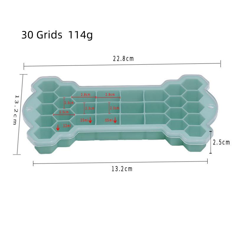 1 STÜCK Lebensmittelqualität 15/24/30/36 Gitter Silikon-Eiswürfelform DIY Eiswürfelschale Eiswürfelform Eismaschine Küche Bar Eisherstellungswerkzeuge