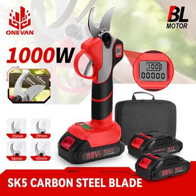 1000W 30MM Bürstenlose Elektrische Astschere 4 Gänge Akku-Elektro-Baumschere Ast Wiederaufladbares Gartenwerkzeug Für Makita 18V Akku