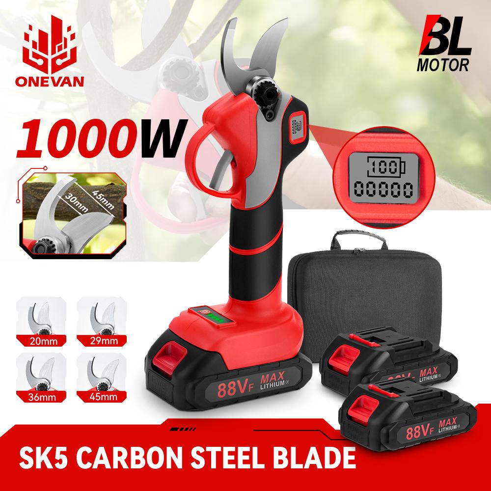 

30 мм бесщеточные электрические секаторы 4 шестерни беспроводной электрический секатор ветка перезаряжаемый садовый инструмент для Makita 18 В батарея Without Battery