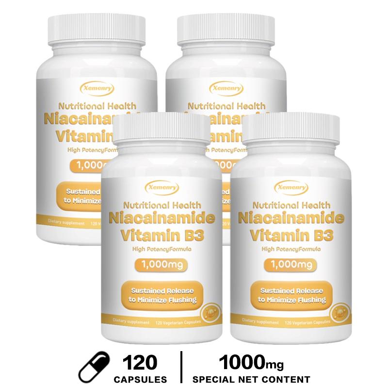 Xemenry - 1000mg Vitamin B3 (Niacinamide) - Skin Health