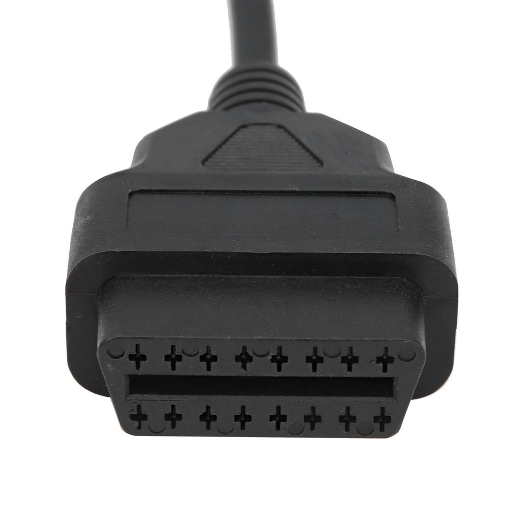 12 Pin To 16 Pin OBD2 Connector Cable OBDII Adapter Car Accessories