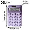 Candy Color 12 Digits Calculator creative Finance Calculator Gift Solar Desktop Calculator  Home