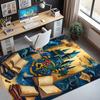 Harry  Potter Pattern Rug, Indoor/Outdoor Mat, for Picnic, Gameroom, Bedroom, Office, Living Room, Home Decor Carpet, Birthday Gift
