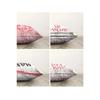 4-teiliges doppelseitig bedrucktes Kissenbezug-Set „Valentine's Day Concept“.