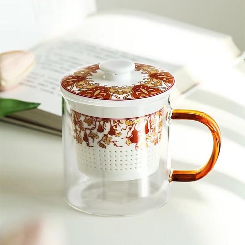 SIYUTANG Fortune Silk Scarf & Mug Gift Set