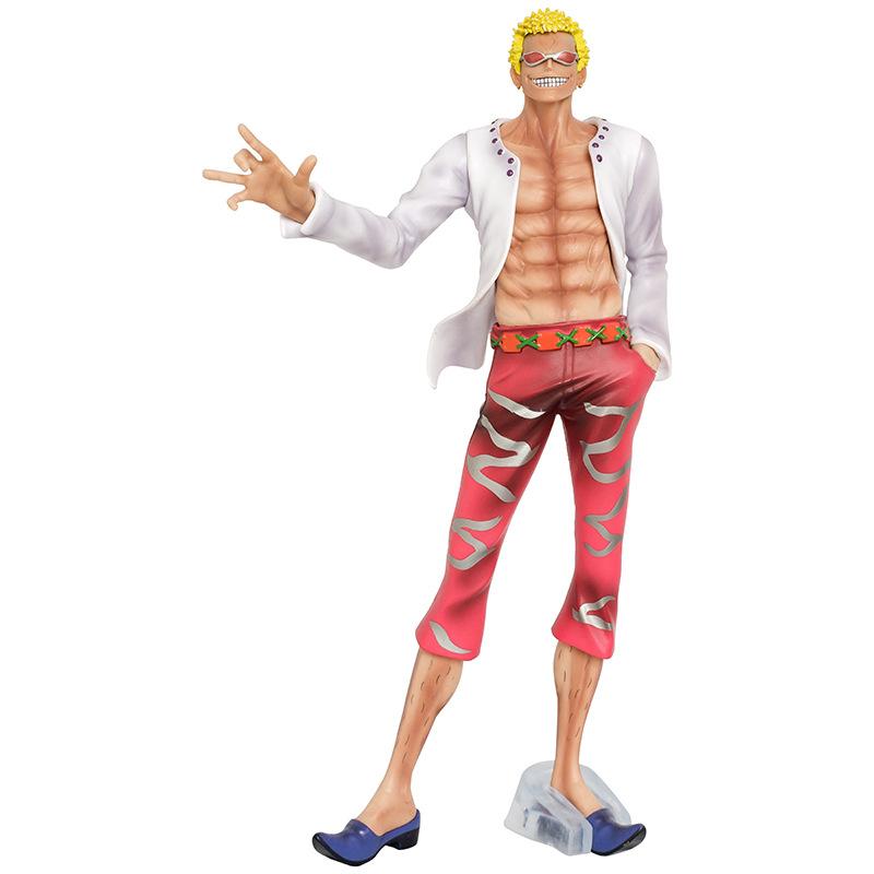 Anime One Piece Donquixote Doflamingo Standing Ver. PVC Action Figure Statue Collectible Model Kids Toys Doll Gifts 29CM