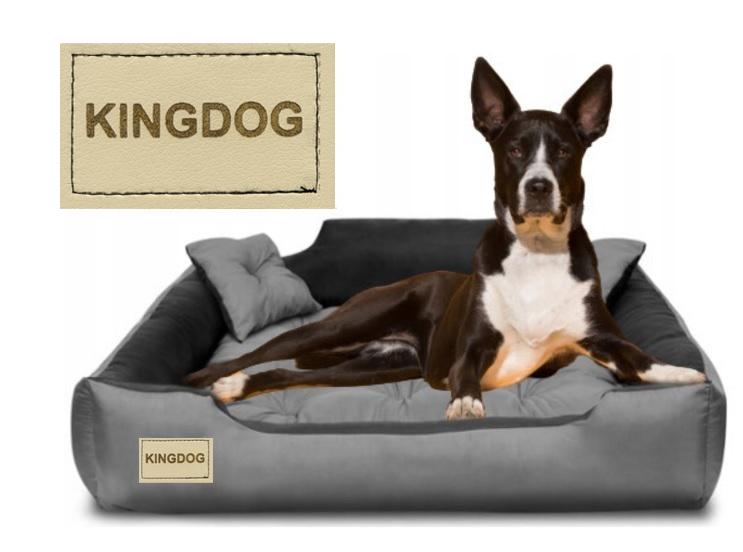 Pelíšek pro psa z MIKROVLÁKNA odolný pohodlný Kingdog SML XL