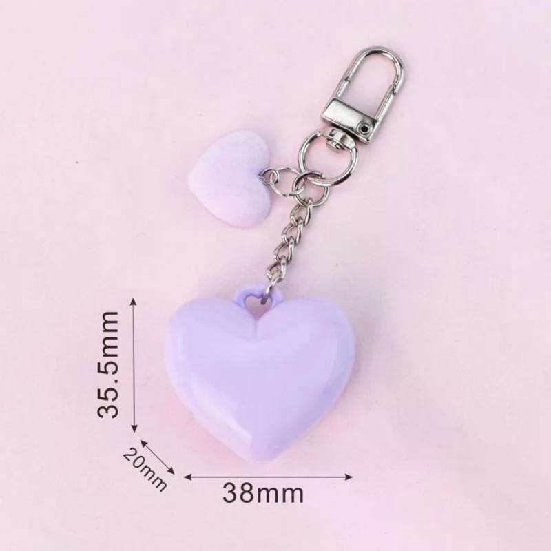 1Pcs Heart Shape Mini Empty Blush Powder Box Eye Shadow Container With Mirror And Aluminum Pan Key Chain Lipstick Case Packaging