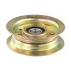 For Craftsman Mower Idler Pulley Compatible with 42 Deck 3 7/8 Diameter 1 1/4 Overall Height 3/8 Mounting Hole