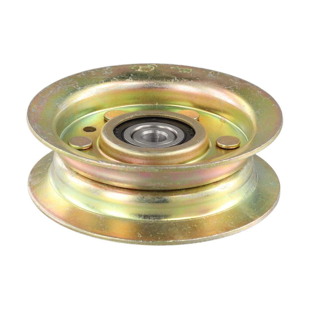 For Craftsman Mower Idler Pulley Compatible with 42 Deck 3 7/8 Diameter 1 1/4 Overall Height 3/8 Mounting Hole