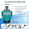 Junlun Automatic Adjustable Two-Axis Multi-Spindle Drilling & Tapping Head CN Plug (adapter Included)