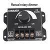 30A Manual Dimmer Housing Kit: LED Monochrome Knob Switch for Dimming