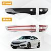 8Pcs Carbon Faser Auto Türgriff Abdeckung Kratzschutz Streifen Türgriff Trim Abdeckung Für Honda Civic 10th