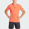 adidas Designed for Training Workout Tee Bright Red Men Streetwear IS3815