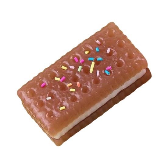 

Длинное Печенье Игрушка для Снятия Стресса Симуляция Клубничного Шоколадного Сэндвича Печенье Сжимаемая Игрушка Декомпрессия Пищевая Сенсорная Игрушка Подарок для Расслабления Работников B коричневый