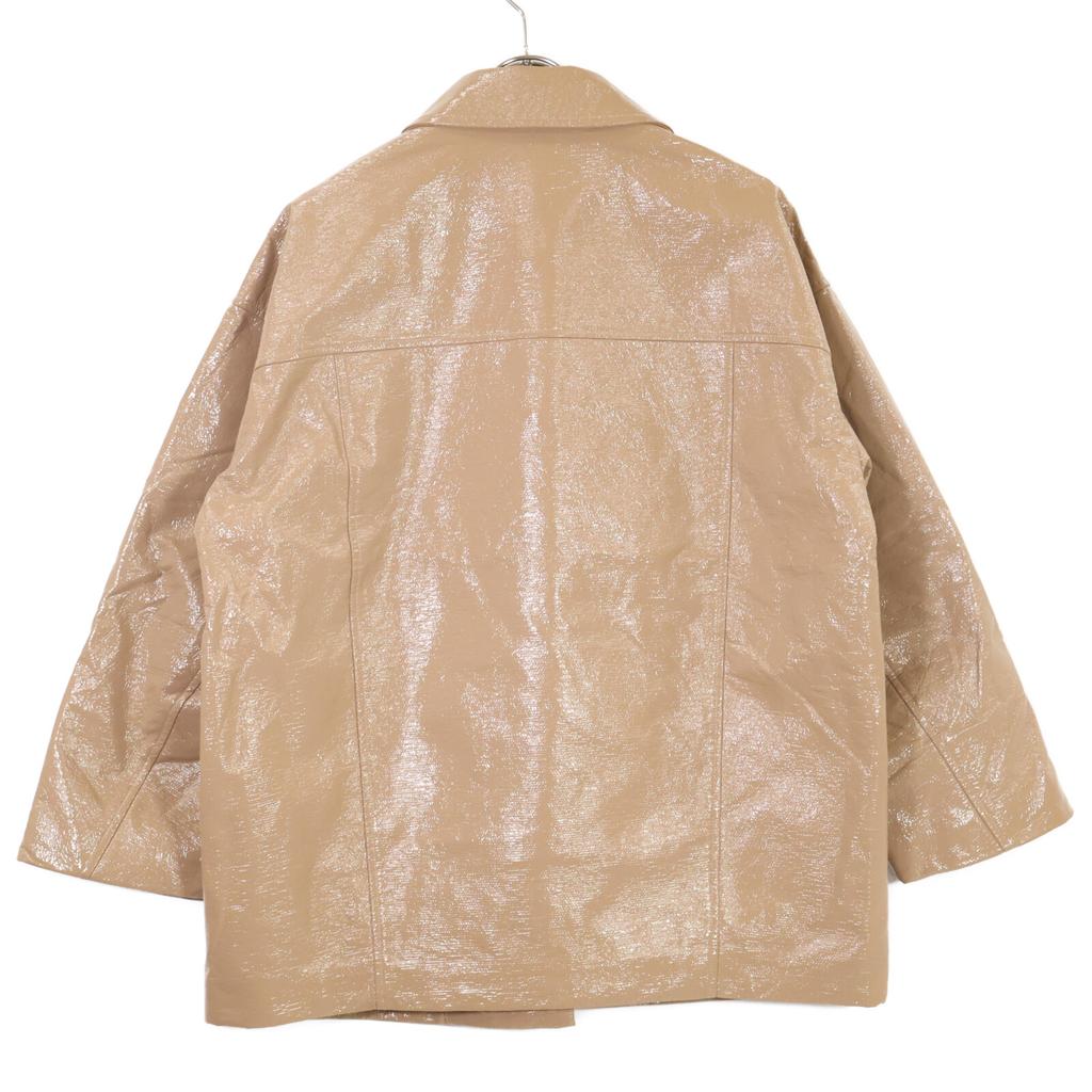 UNITED ARROWS Brown Coating Medium Coat Jacket 36 CamelUsed