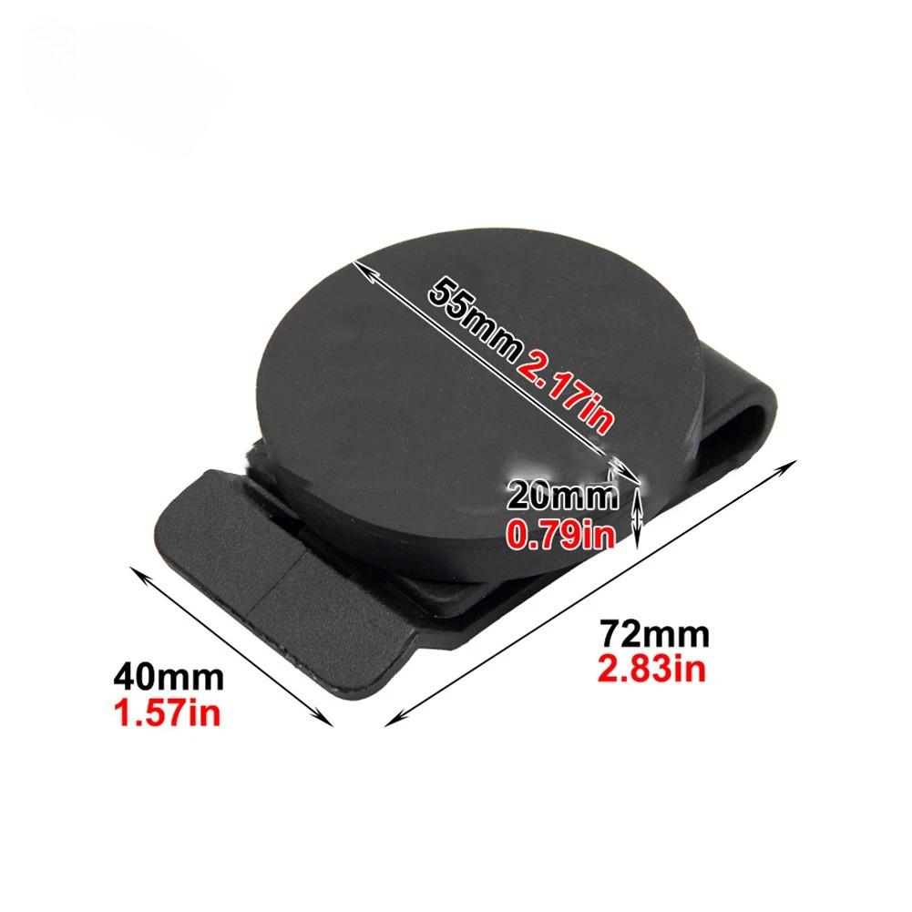 43/55/66mm Non-Slip Clip Magnetic Belt Clip DIY Tool Holder Adjustable Portable Screw Suction Hardware Magnetic Belt Buckle