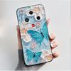 For Nubia Focus 2 5G Z2462N Case Luxury Fashion Butterfly Flowers Soft TPU Silicone Black Cover for ZTE Nubia Focus2 Phone Case