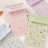 5D Luminous Cartoon Nail Stickers: Cute, Waterproof, 3D Embossed Decals for Kids' Nail Art